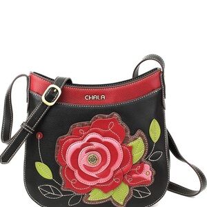 Chala Crescent crossbody bag purse.